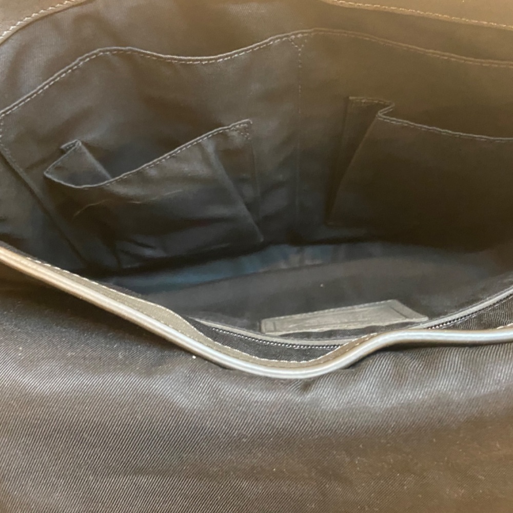 Mens Coach Gray Messenger Bag - Picture 4 of 4
